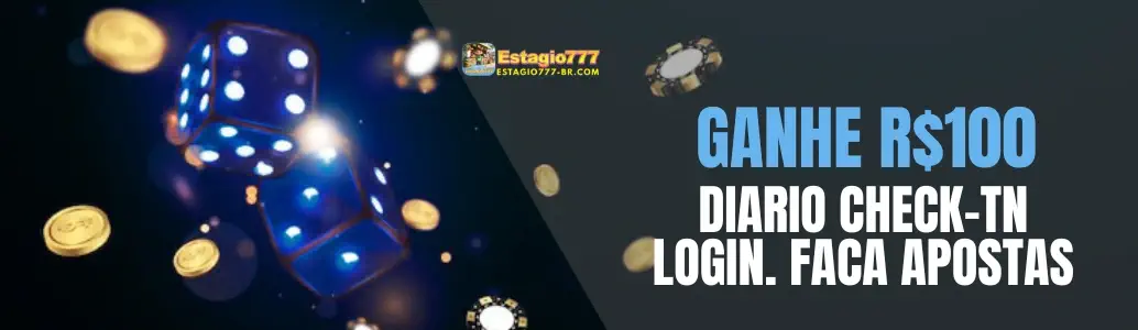 ESTAGIO777 Promoções banner
