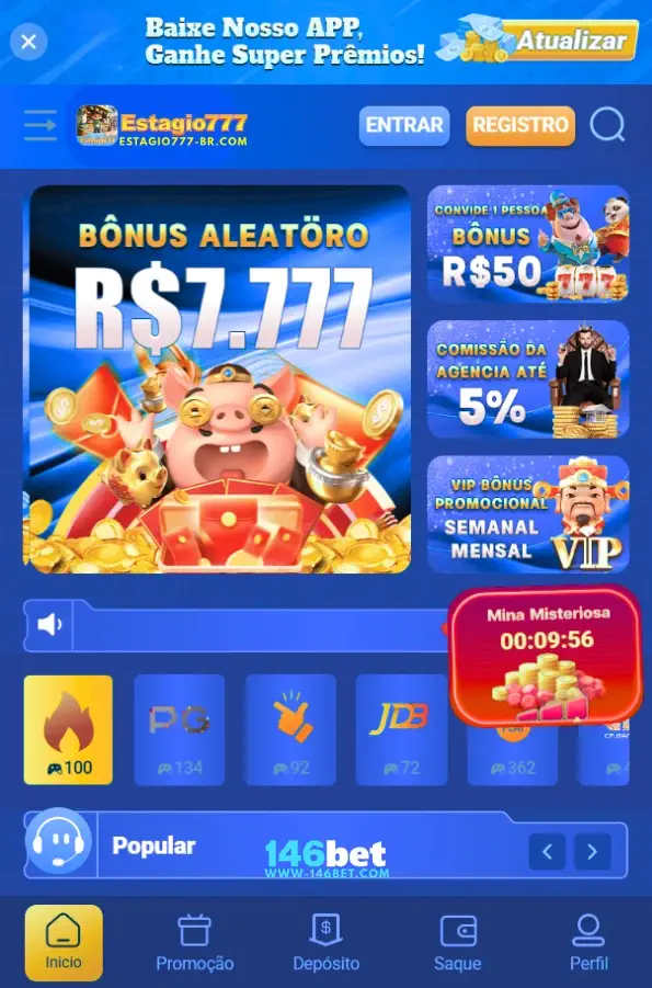 Aplicativo ESTAGIO777
